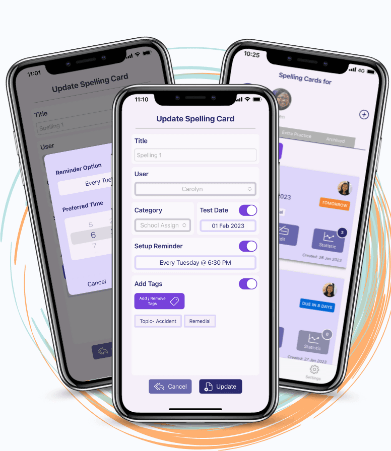 SpellingBuddy Reminder Illustration