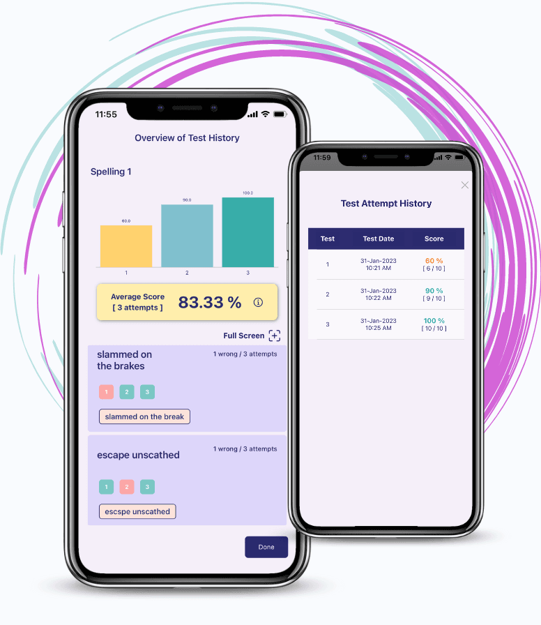 SpellingBuddy Stats Illustration